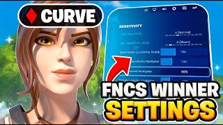 I Tried FNCS Champion CURVE's Settings... (WEIRDEST Controller Sensitivity Ever!)
