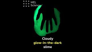 Cloudy glow-in-the-dark slime