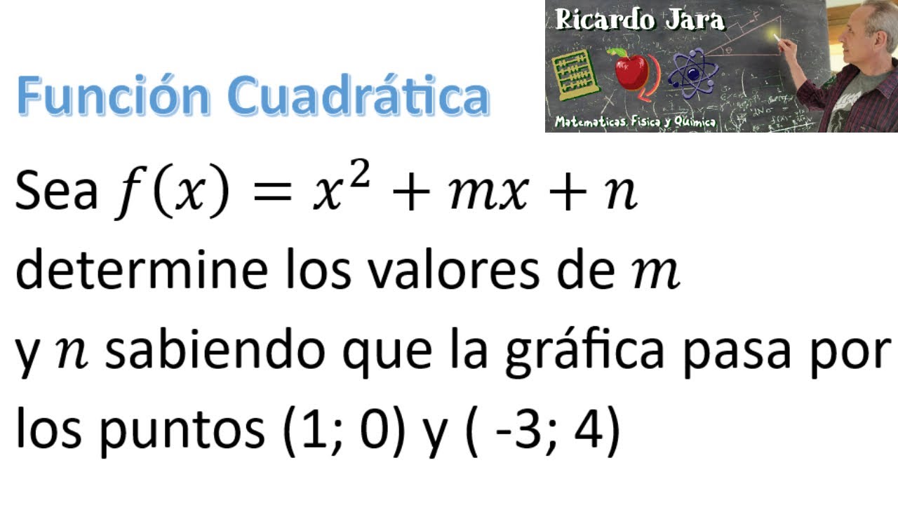 Función Cuadrática: Hallar el Coeficiente Principal y el Término