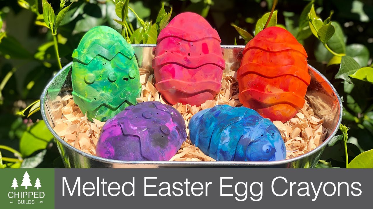 DIY Easter Egg Crayons