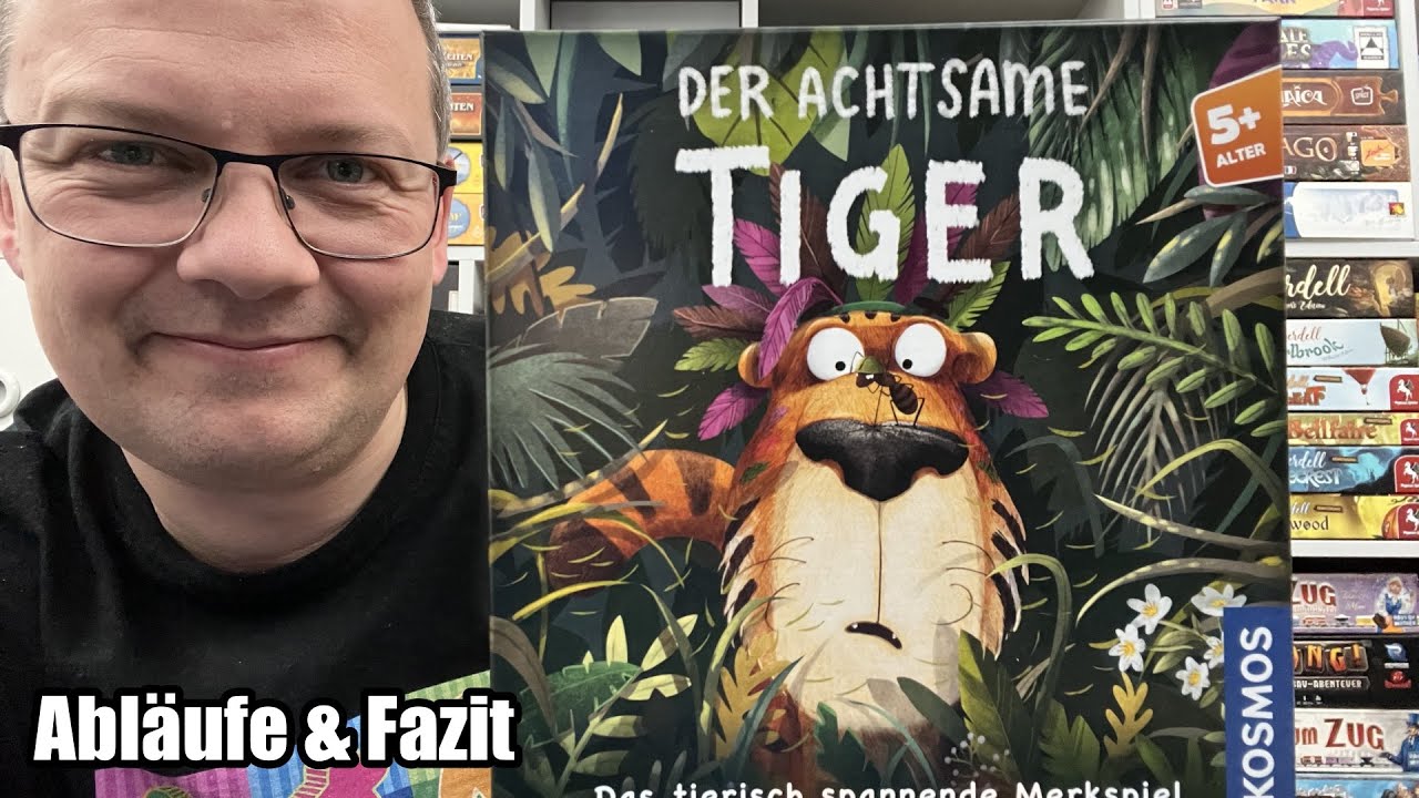 Der achtsame Tiger (Kosmos) - Kinderspiel und Merkspiel ab 5 Jahren