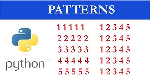 Square Number Pattern in Python - Python Patterns