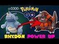 PERFECT 100% IV RHYDON POWER UP IN POKEMON GO GEN 4 PREPARATION MAX CP
RHYPERIOR