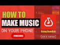 Bandlab: Make Music On Your Phone Using Bandlab. #makemusicinclusive #bandlab #makemusic