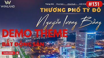 Demo theme Bất động sản Phú Mỹ Hưng Winland | thememau.com