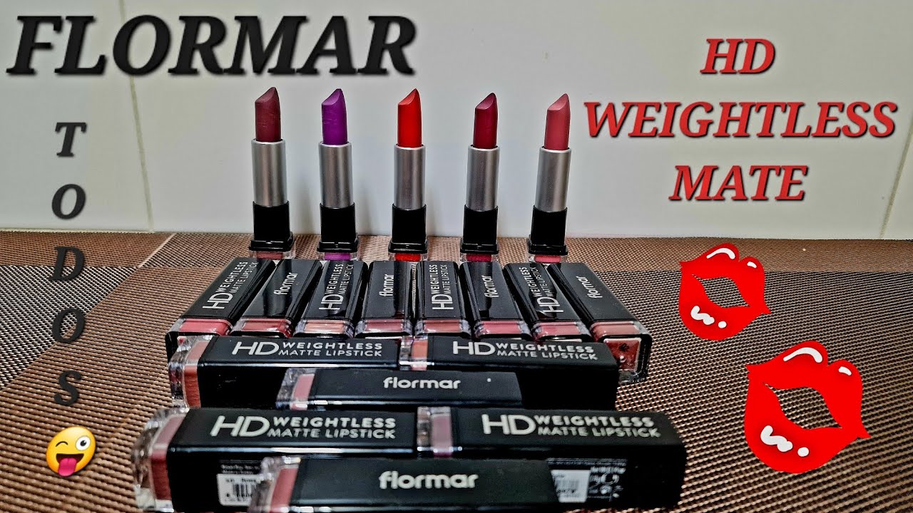 FLORMAR: Hd Weightless💄Colección completa🤩