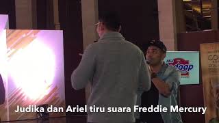 Judika dan Ariel tiru suara Freddie Mercury