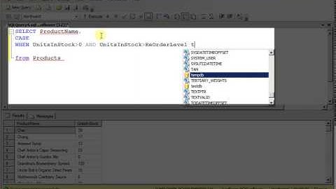 Case Statement in SQL Server