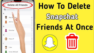 How To Remove all Friends on Snapchat (2023) | How To Remove Friends on Snapchat at Once