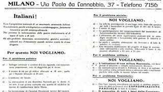 Fasci di Combattimento | Wikipedia audio article