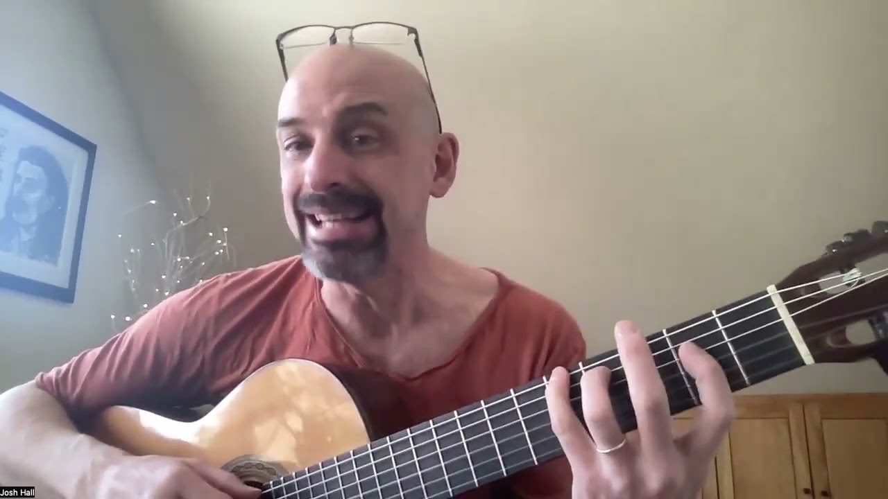 How to play Major, Minor, Diminished and Augmented Triads in 4 shapes.