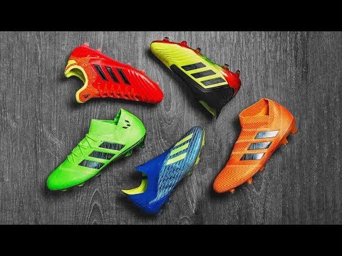 Adidas presenta la linea de botines del Mundial 2018, Energy Mode Pack -  YouTube