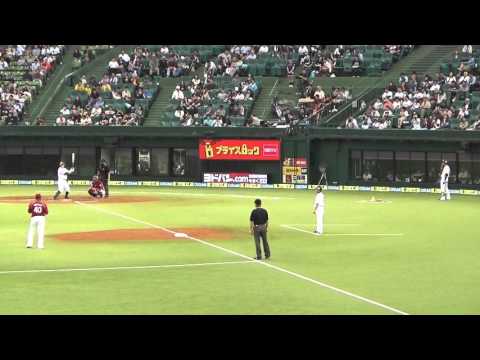 [20150927 ライオンズ vs イーグルス] 森本稀哲選手最終打席