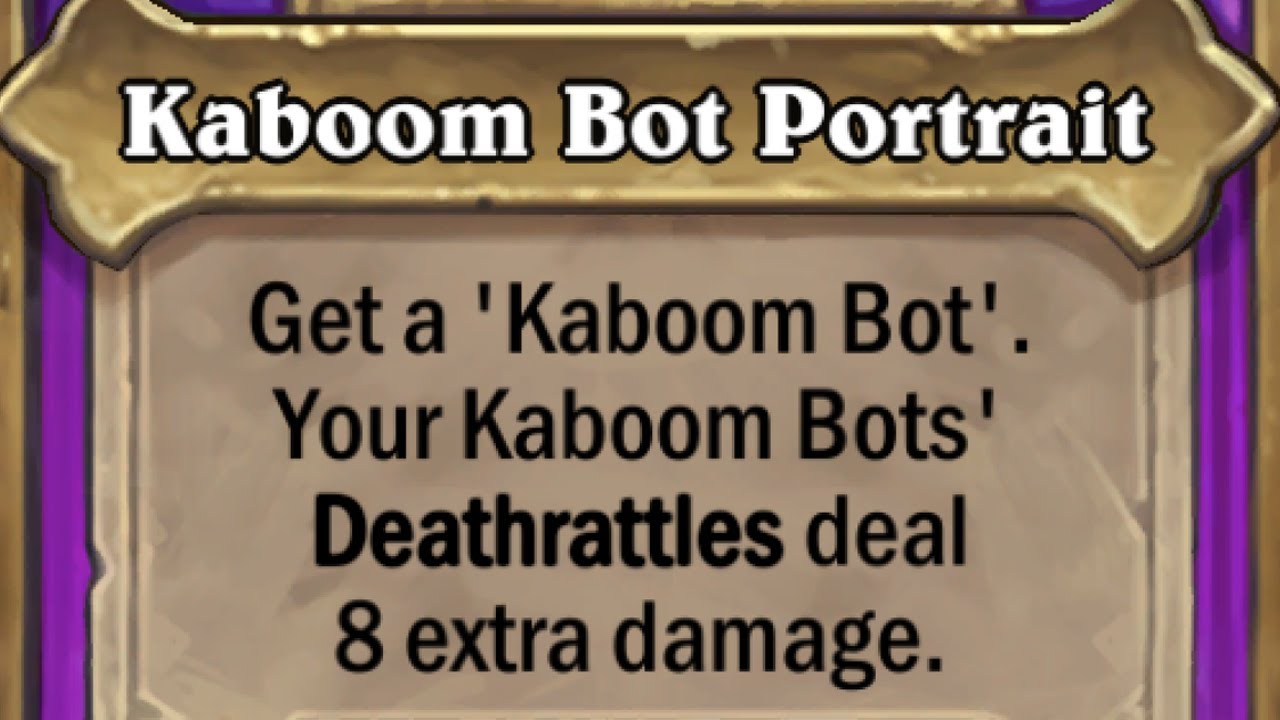 KABOOM BOT IS BACK!! | Hearthstone Battlegrounds Duos - YouTube