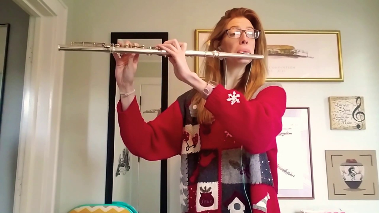 Rubank Advanced Method Flute duet 8 YouTube