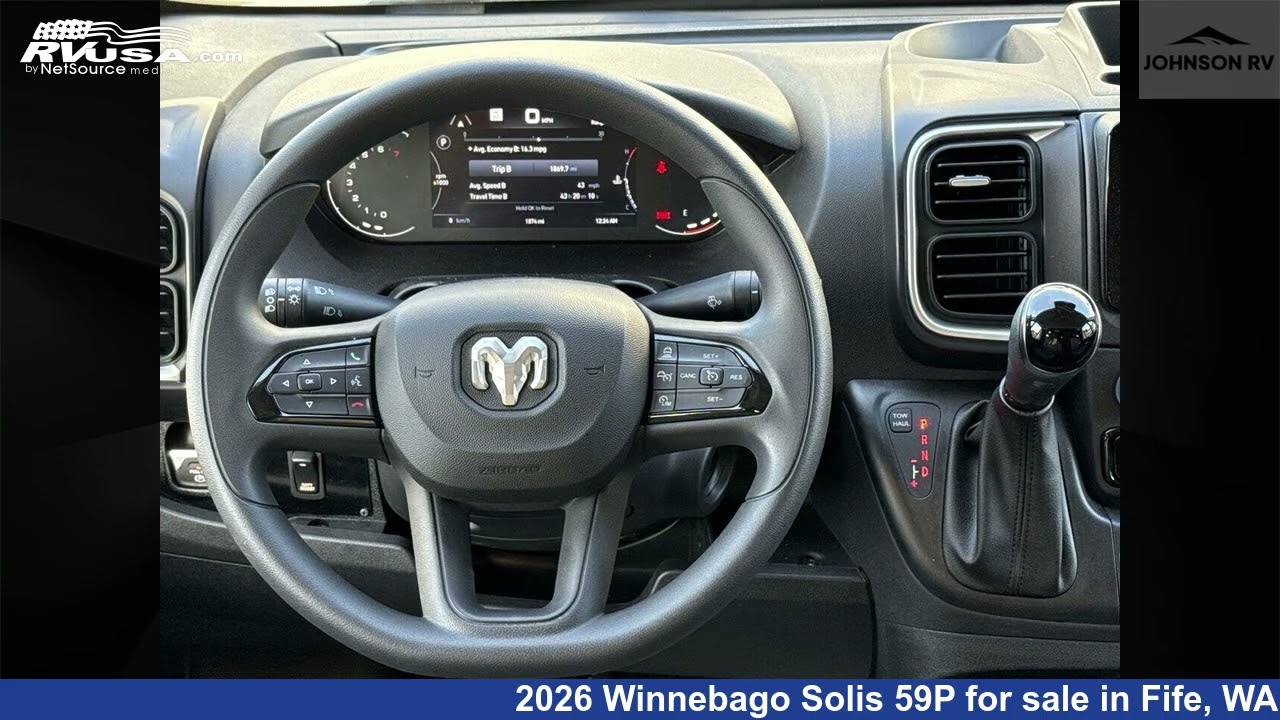 Spectacular 2026 Winnebago Solis 59P Class B RV For Sale in Fife, WA | RVUSA.com