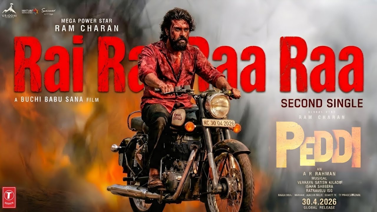 RAI RAI RAA RAA - Song | PEDDI | Ram Charan | A.R. Rahman | Buchi Babu ...