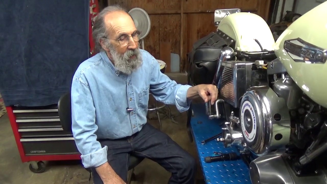 Repair by replacing Clutch Throwout Bearing and Oil Slinger on Harley