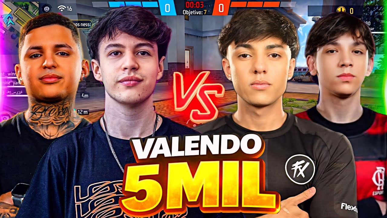 💰 VALENDO R$5.000! A REVANCHE VIROU GUERRA — TWO9 & ELTIN vs MANOMAX
