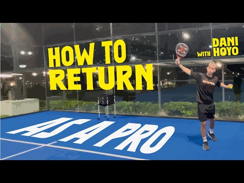 Mastering the Padel serve return position, technique, and tactics.