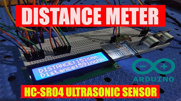 Ultrasonic Sensor | How to make distance Meter With Ultrasonic Sensor| ultrasonic sensor arduino