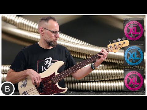 FLATS vs. HALF ROUNDS vs. NYLON BASS STRINGS!