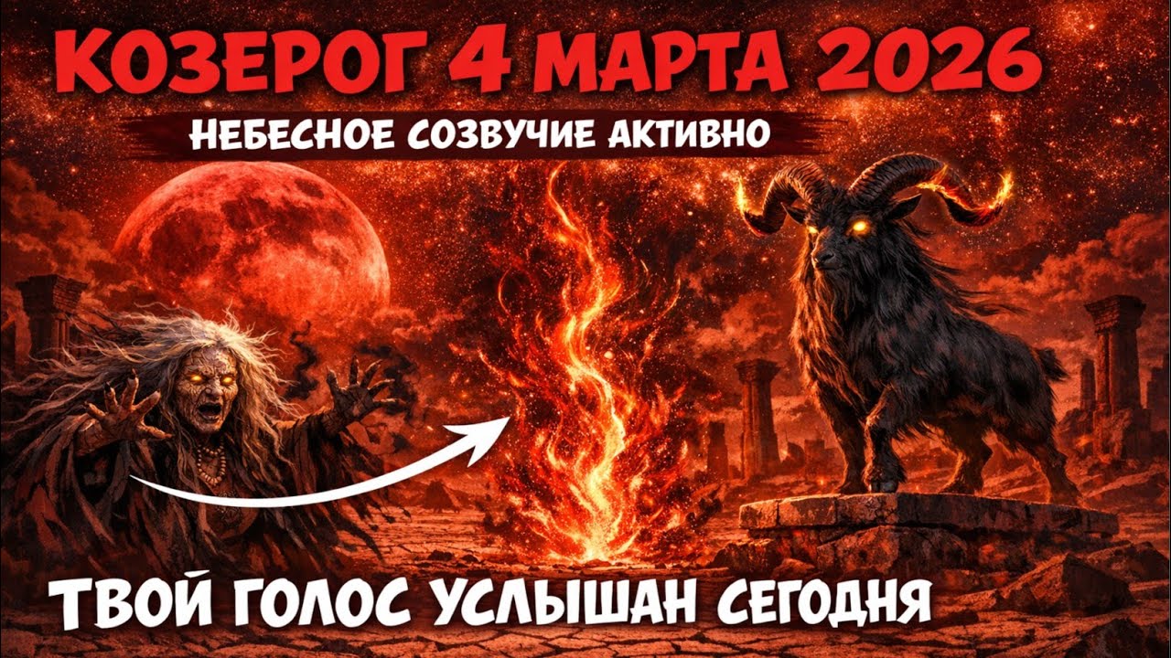 Небесное созвучие активно — Послание звёзд для каждого знака 4 марта 2026