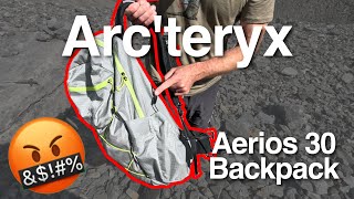 Arcteryx Aerios 30 Backpack Quick Review
