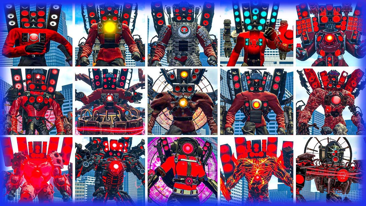 EVOLUTION OF SPEKAERMAN TITAN, CAMERAMAN & TITAN TV MAN - SKIBIDI TOILET IN GMOD!