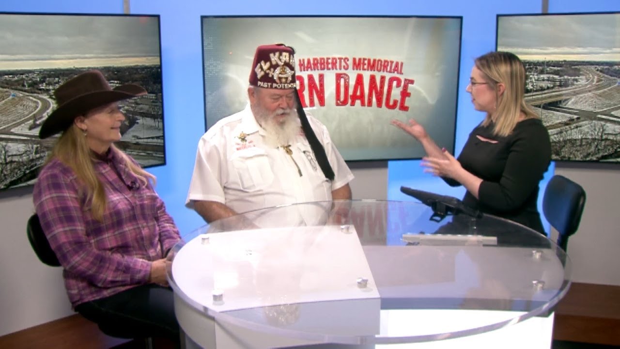 Brenda Whiteside and Dan Bush with Bruce Harbert's Memorial Barn Dance - KWWL News at Noon