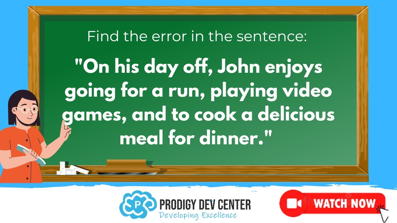 Finding and Fixing English Errors pt 9 Prodigy Dev Center YouTube