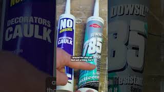 Whats the difference between silicone and caulk?