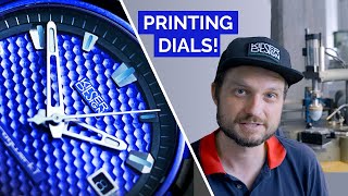 Dial Printing is a Sweaty Business