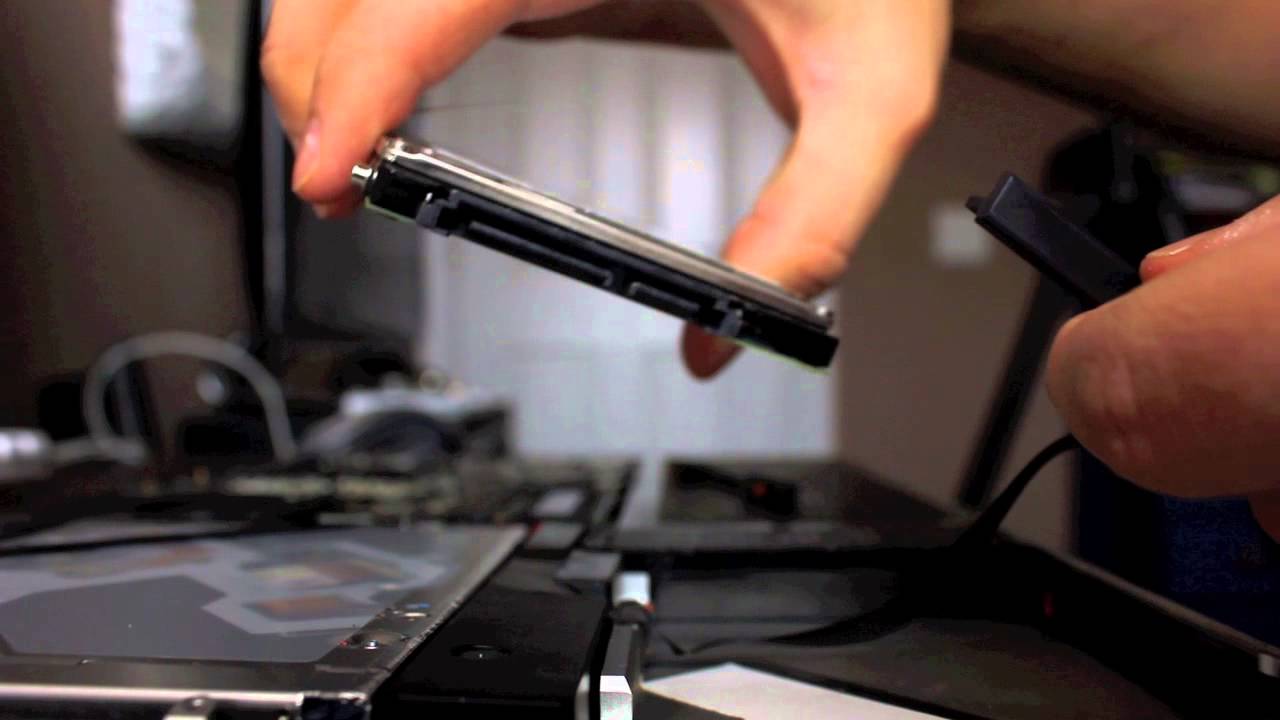 How to replace a MacBook Pro Harddrive YouTube