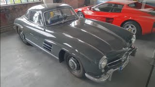 MERCEDES - BENZ W198 300 SL GULLWING 1954  FERRARI TESTAROSSA