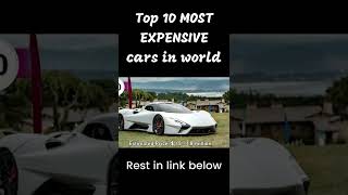 Top 10 Most Expensive Cars In The World