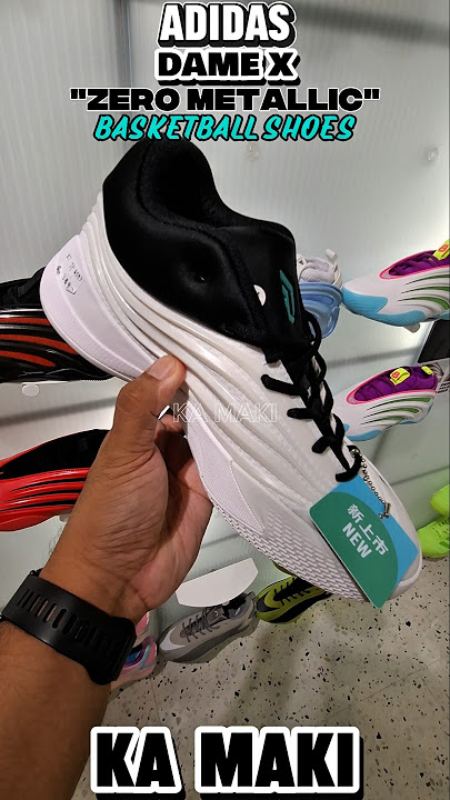 ADIDAS DAME X 'ZERO METALLIC' BASKETBALL SHOES