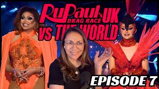 RUPAUL'S DRAG RACE UK VS THE WORLD SEASON 3 EPISODE 7 REACTION*