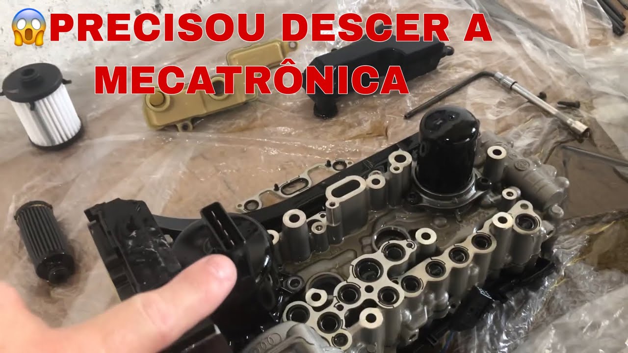 Troca de filtros e fluido da transmissão Audi A5 dl382