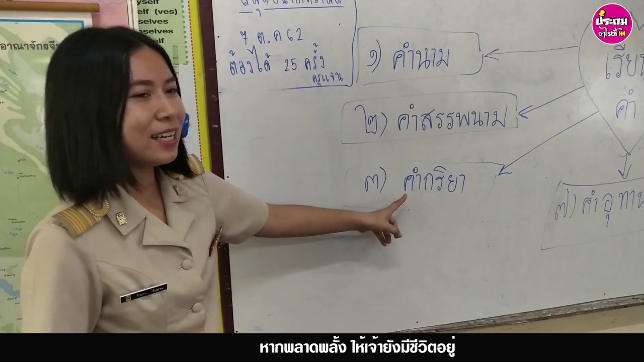 ท่านเป็นครูใช่ไหม - ครูภูมิ ประถมวาไรตี้  -「Official MV」