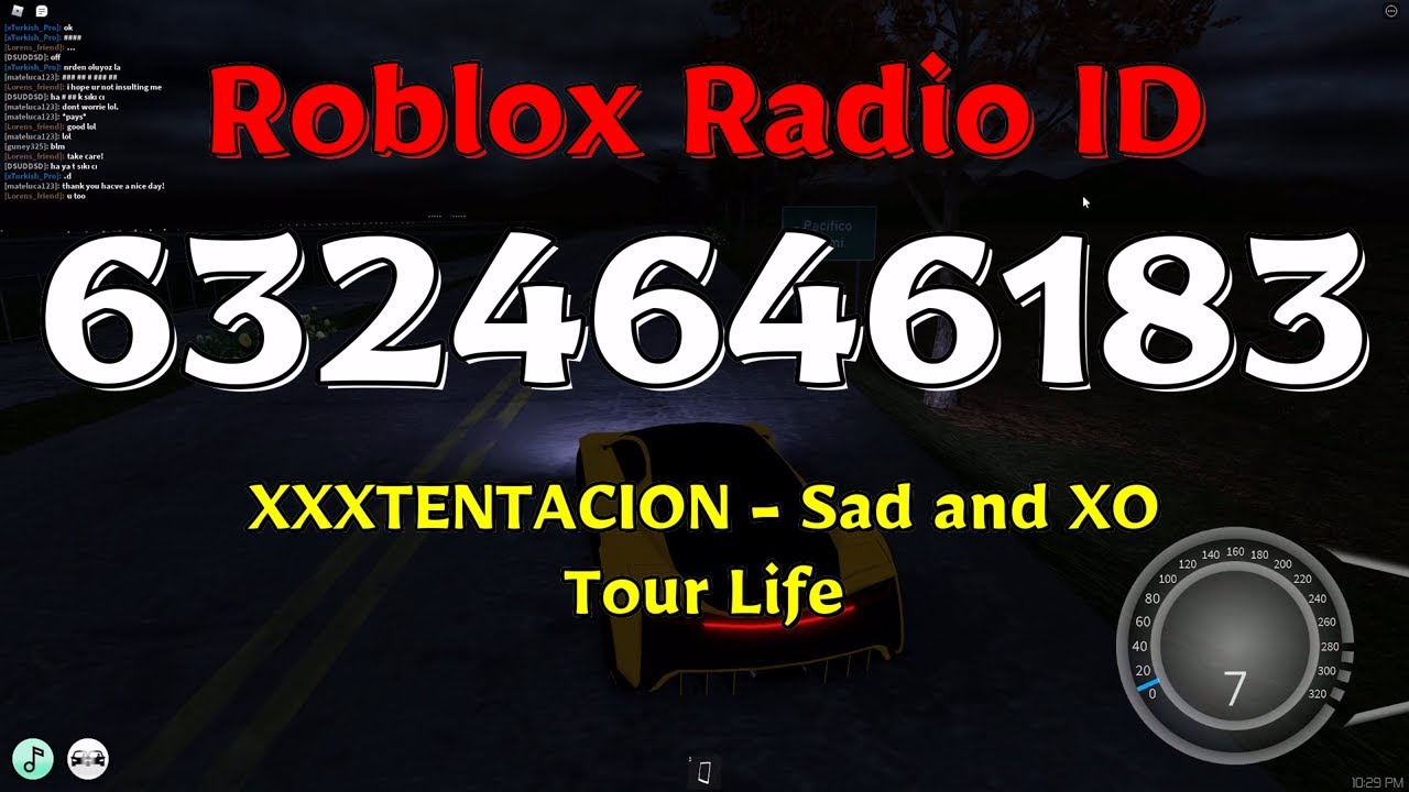 xo tour life roblox id 2022