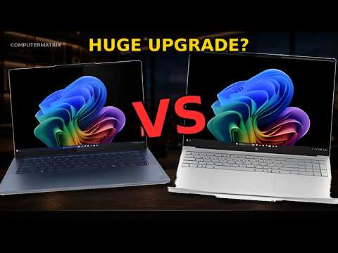 Lenovo Yoga Slim 7x 14 vs HP OmniBook 5 16 2026 comparison video thumbnail
