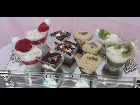 كؤوس-ديسير-حلوة-ولذيذة-|-assortiment-de-verrines-sucrées