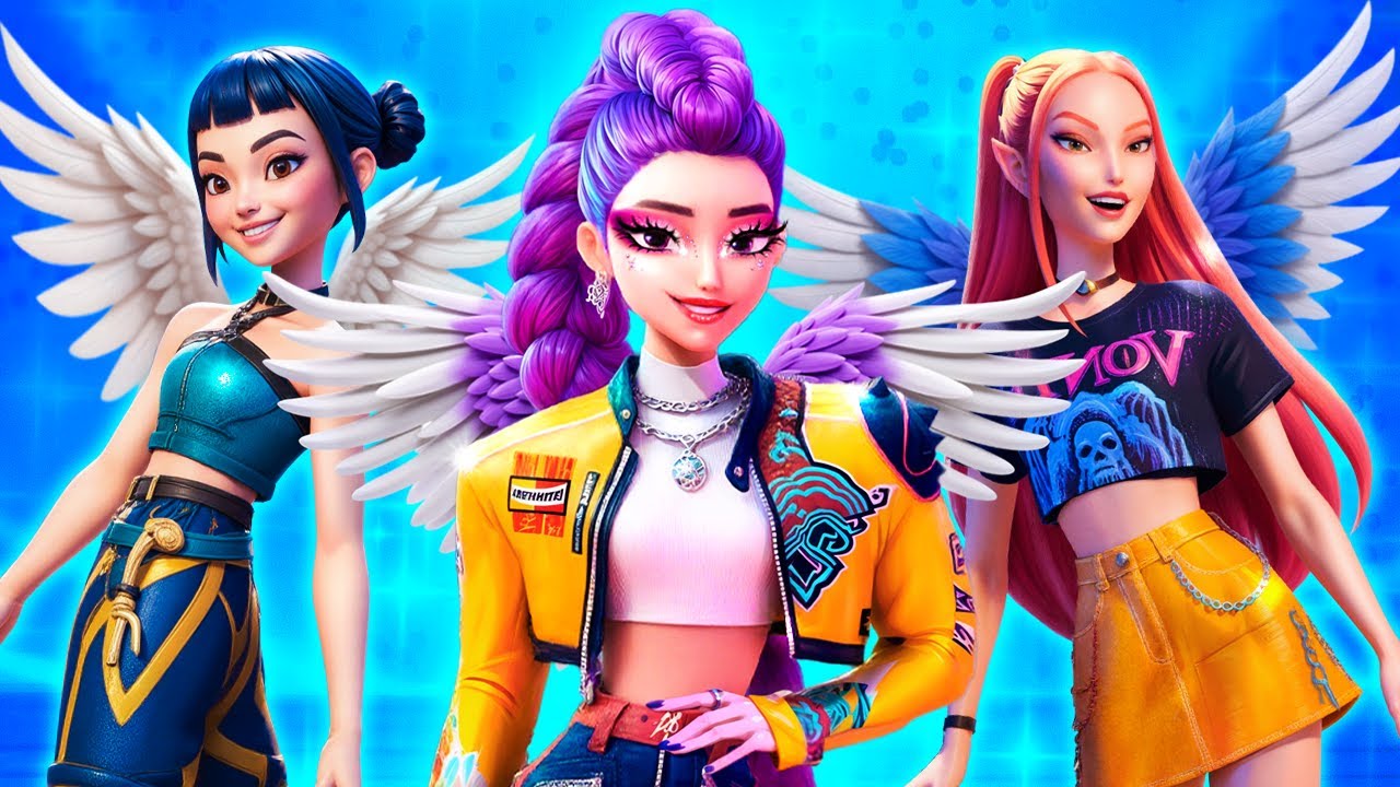 KPop デーモンハンターズ：ルミがエンジェルに変身！ハントリックス