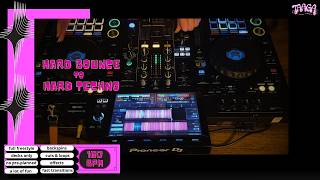 160 BPM | Hard Bounce to Hard Techno | Decks Only View | Full Freestyle session by Taaga