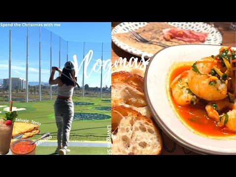 LIVING IN SF | 舊金山日常//Vlogmas, Birthday weekend, Golf newbie, Do u struggle with Breville 878