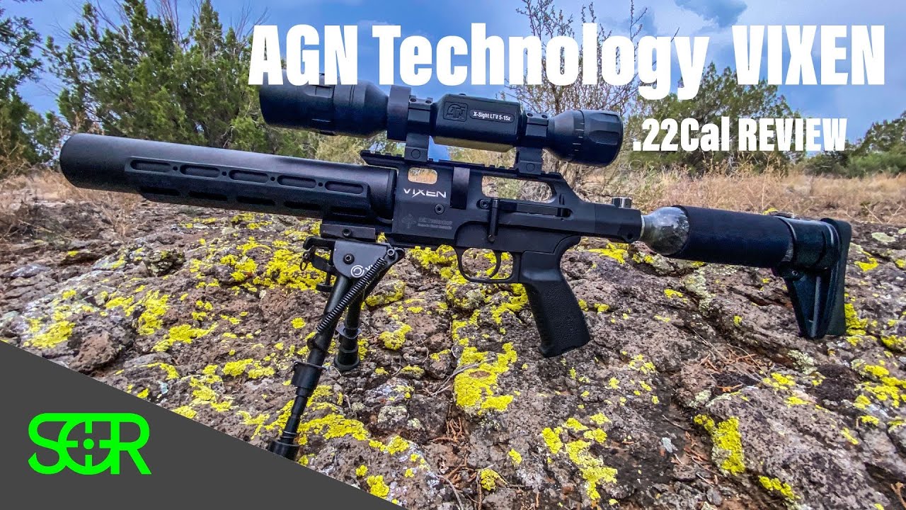 AGN Technology VIXEN .22 CAL REVIEW - Quiet! Accurate! Compact! AWESOME!