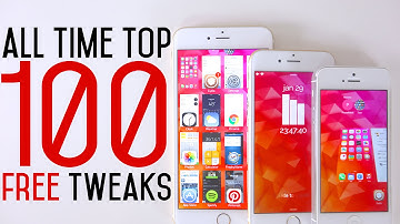 Top 100 FREE iOS 8 Cydia Tweaks Of ALL Time - 8.1.2 Taig Jailbreak Compatible
