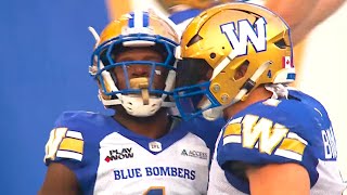 Nichols takes it the house for a pick 6 I CFL