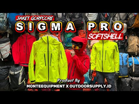 JAKET GORPCORE SIGMAPRO SOFTSHELL | JACKET By MonteEquipment🔥